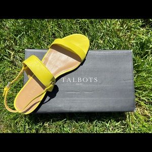 Cold Glass of Lemonade? That’s exactly what these Talbots sandals feel like! 9.